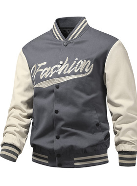Embroidered jacket baseball jacket刺绣男士爆款夹克棒球服外套