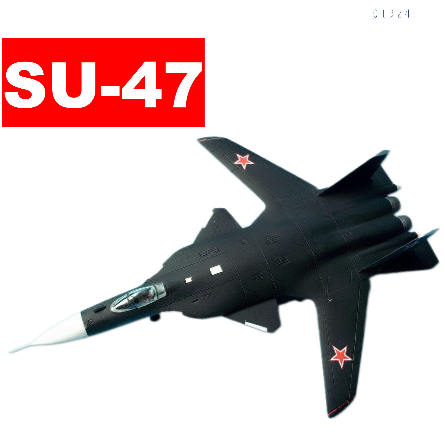包邮 01324 俄罗斯苏-47金雕战斗机 1/144小号手模型