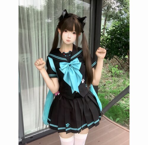 JK制服套装水手服女短袖夏日系学院风