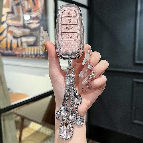 适用24款红旗hs5钥匙套25款h5汽车h9壳eqm5扣h6包hs7高级男专用女