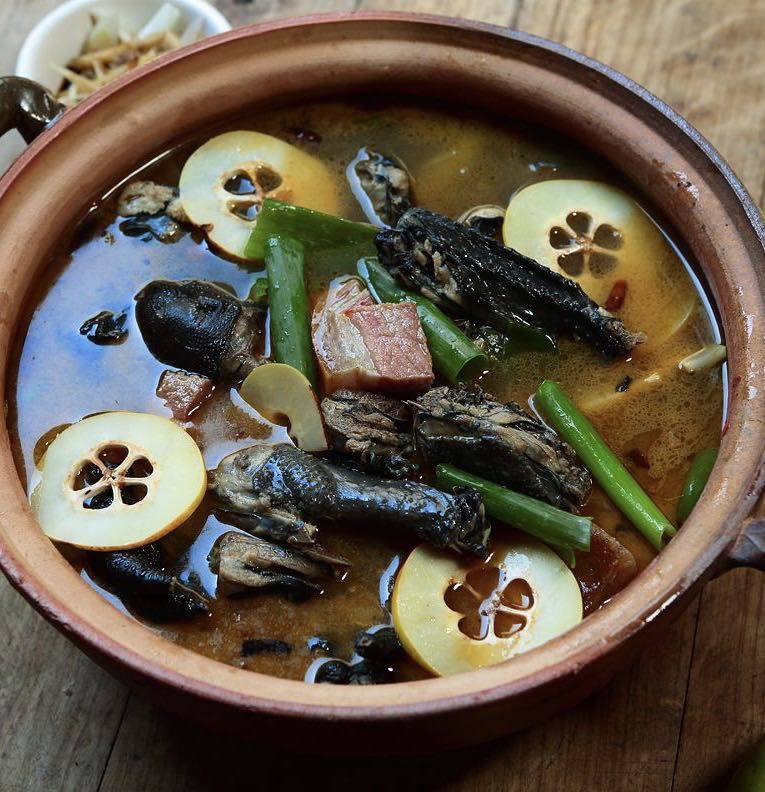 火腿木瓜鸡云南特产临沧小吃羊头岩黑肉土鸡方便速食自热装家庭装