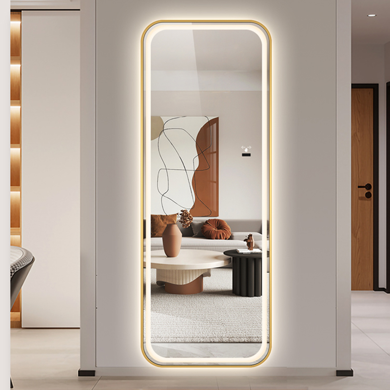 顺丰包邮轻奢智能带灯穿衣镜