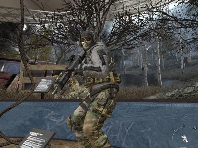 使命召唤Ghost幽灵战术迷彩裤  魔蝎MC迷彩CP户外休闲多袋工装裤