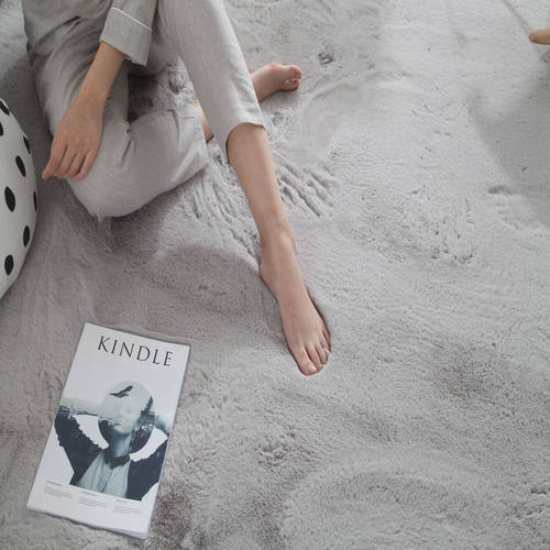 仿兔毛地毯客厅茶几毯水洗可爱