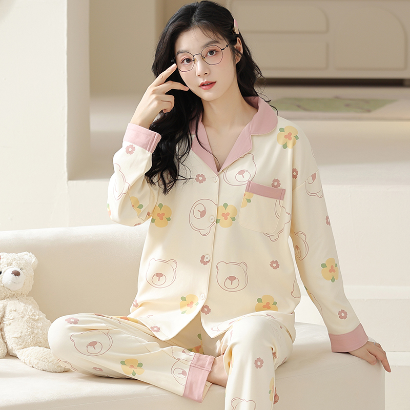 卡之恋女纯棉睡衣秋季