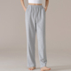 女夏季 家居裤 薄款 灰色阔腿裤 卡之恋睡裤 休闲加大码 纯棉长裤 运动裤