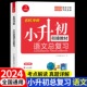 2024小升初语文衔接教材总复习人教版 小学基础知识强化专项训练文言文与阅读理解课外书必读正版 资料六年级下册必刷题真题卷