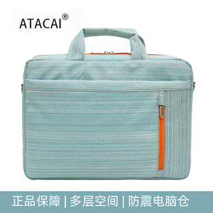 2025秋冬防震防摔手提电脑包14女ins风适用联想小新戴尔华硕苹果mac韩系华为1415点6寸16拯救者macbook游戏本