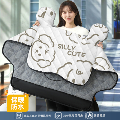 2023新款电动车冬季挡风被