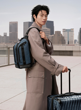 【魏大勋同款】TUMI/途明ALPHA BRAVO男士多功能单肩包可切换双肩