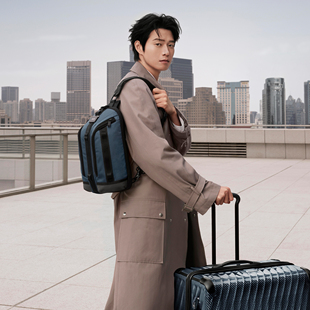BRAVO男士 途明ALPHA TUMI 多功能单肩包可切换双肩 魏大勋同款