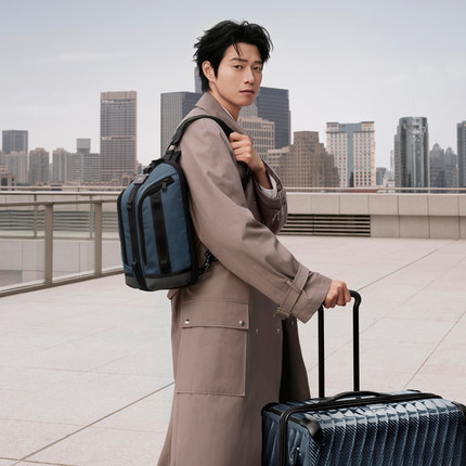 【魏大勋同款】TUMI/途明ALPHA BRAVO男士多功能单肩包可切换双肩