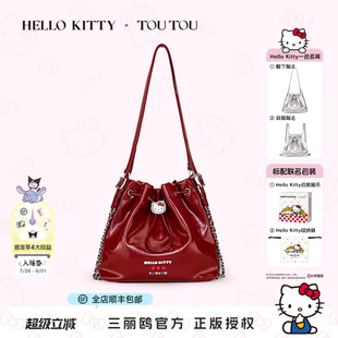 TOUTOUHelloKitty托特包三麗鷗kt貓大容量凱蒂貓雙肩包女生日禮物
