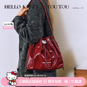 TOUTOUhellokitty三丽鸥联名kt手提链条包单大容量托特包双肩包女