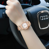 鹦鹉螺女表时尚 女士手表女名牌正品 防水2024新款 高颜值小方表轻奢