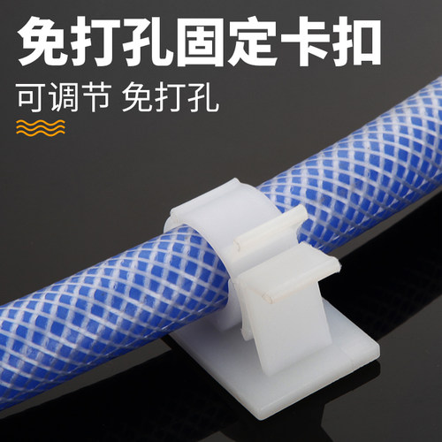 免打孔水管燃气管排水管固定管卡