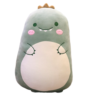 可爱恐龙公仔毛绒玩具猪玩偶抱着睡觉娃娃床头抱枕靠垫女生日礼物