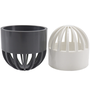 PVC透气帽鱼缸透水网罩海鲜池溢流过滤网水箱透水罩塑料水管配件