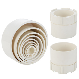 pvc下水管防臭管帽堵头给水管管帽闷头带检查清扫口管帽接头50