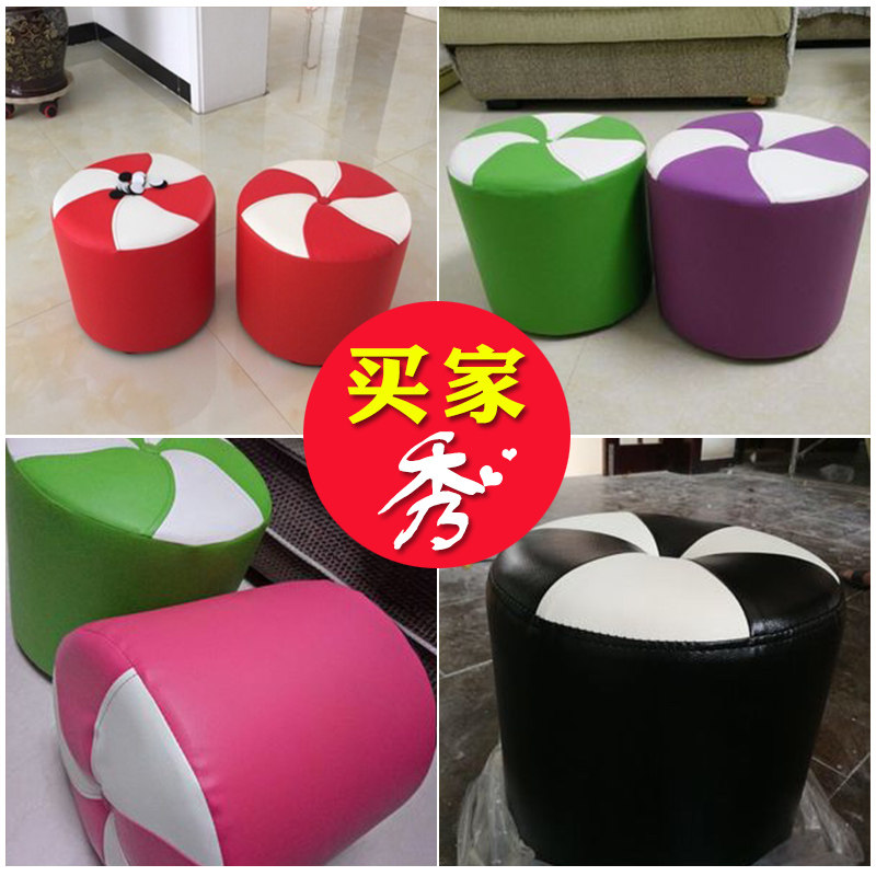 Stool fashion Wooden bench Chairs &amp; Stools adult Shoe changing stool a living room originality Paper pier Leather stool household Single Round stoolin the Residential furniture , Class Seats , Stools , Low stool  category - from Buy2taobao.com to provide professional Taobao agent buy service