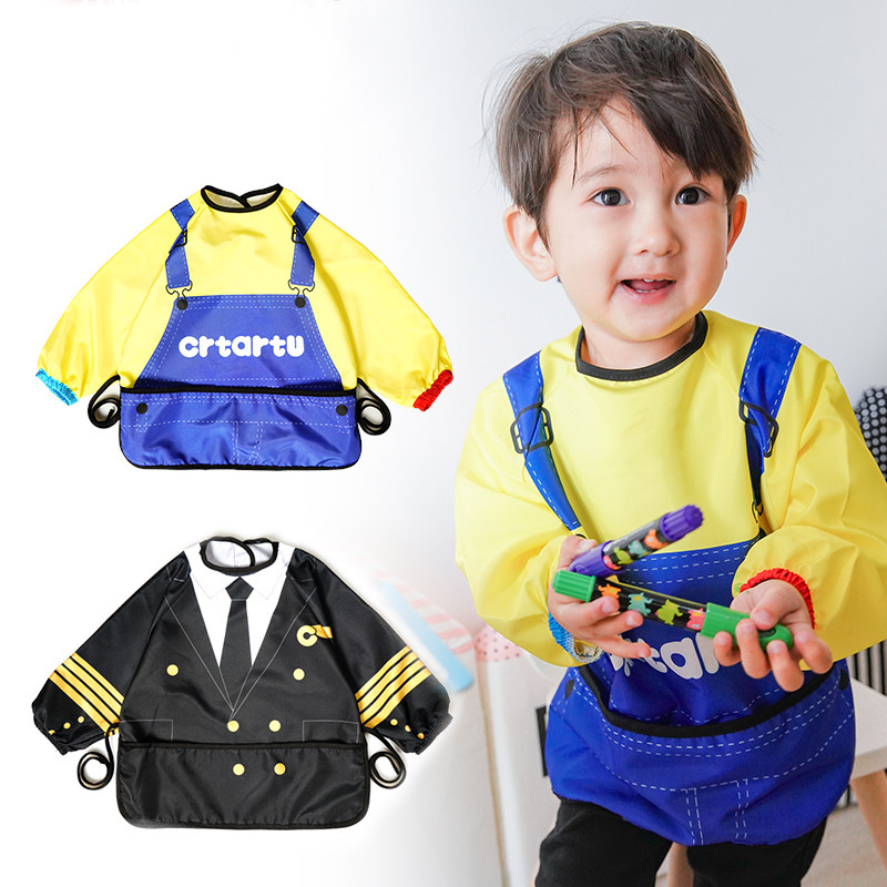 卡特兔罩衣儿童防水围兜长袖反穿衣小孩护衣婴儿夏天|msdalam kategori Kanak-kanak/Bayi/Keluarga dipasang, Anti-berpakaian/pakaian - dari Buy2taobao.com untuk memberikan perkhidmatan ejen Taobao profesional membeli