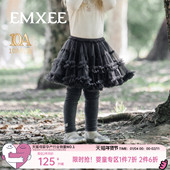 嫚熙童装 网纱蓬蓬儿童百搭半身裙 公主裙女宝打底裤 女童裤 裙秋季