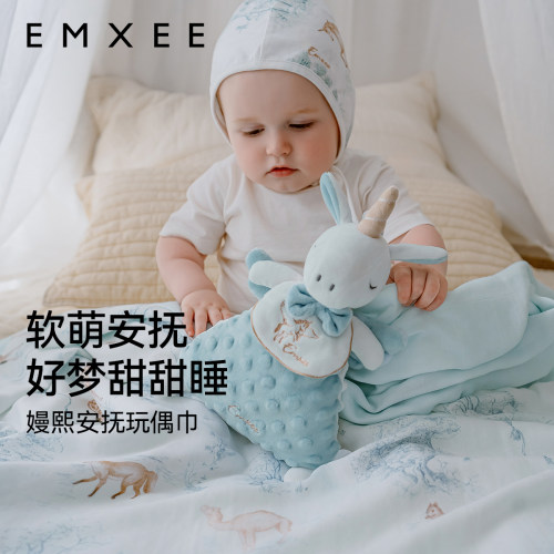 嫚熙防惊跳毛绒毛绒玩具安抚