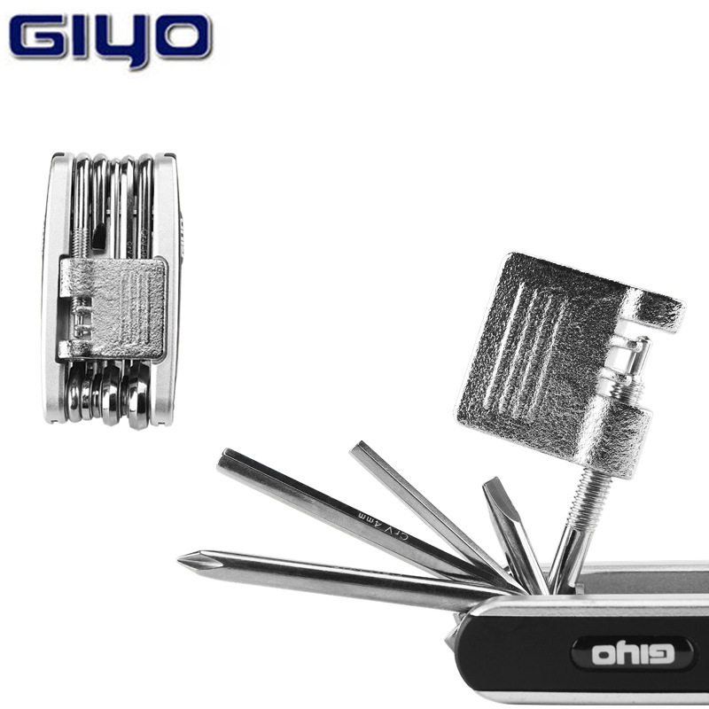 GIYO 자전거 수리 조합 도구 다기능 산악 자전거 자전거 수리 도구 PT-01 스포츠 장비