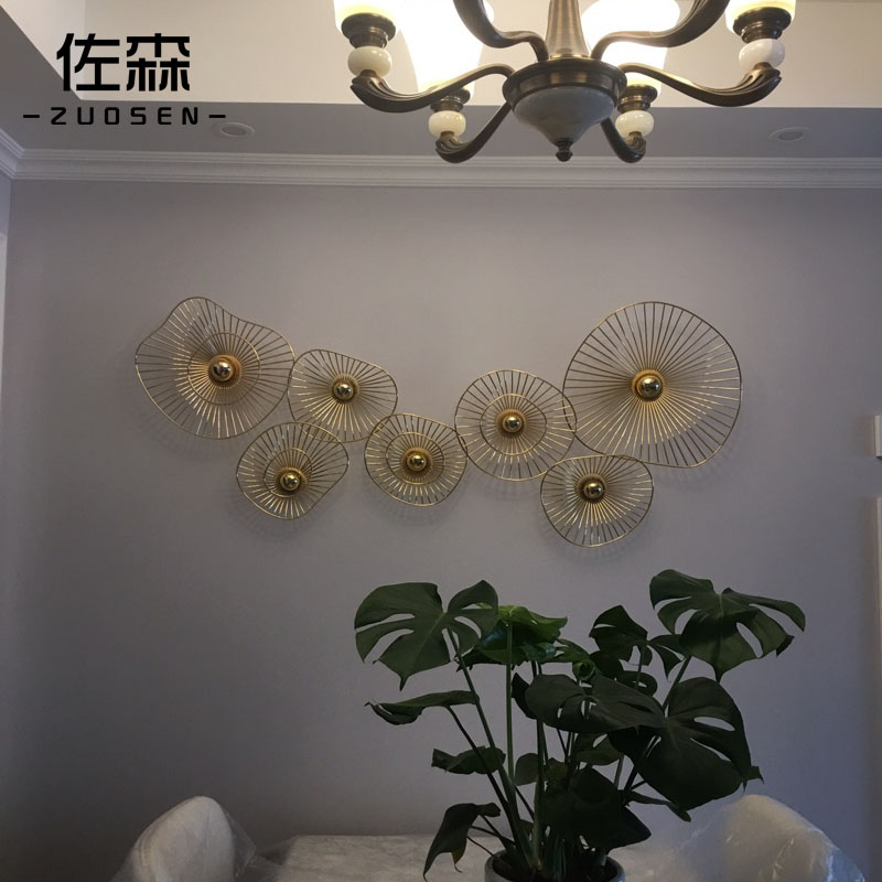 Zuosen Metal decoration a living room ins metope ornament Home Furnishing Entrance Wall hanging Restaurant Wall hangings Pendant originalityin the Home accessories , Mural  category - from Buy2taobao.com to provide professional Taobao agent buy service