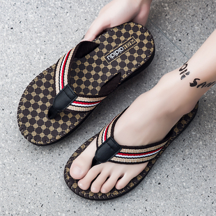 人字拖男士夏季防滑户外穿凉拖夹板拖鞋夹拖橡胶沙滩鞋男潮经典