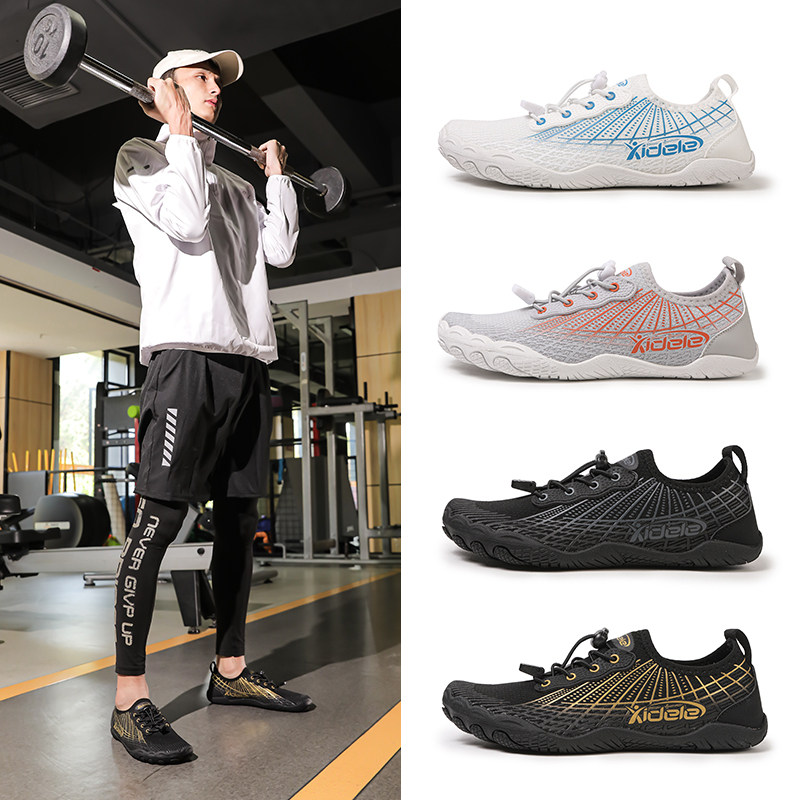 室内跑步机专用鞋男女居家健身鞋深蹲硬拉训练静音跳操瑜伽跳绳鞋