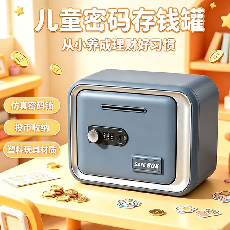 2026新款密码存钱罐可存取储钱罐创意奖品幼儿园礼品儿童生日礼物