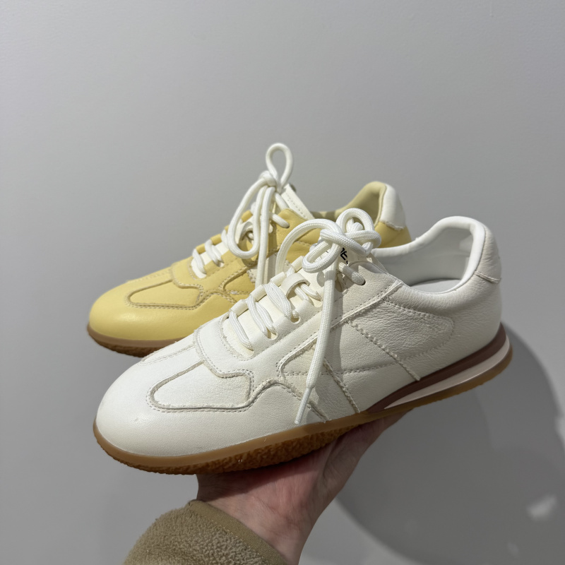 真皮德训鞋女2025新款头层牛皮