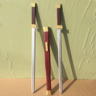 刘备双股剑大号成人三国兵器仿真