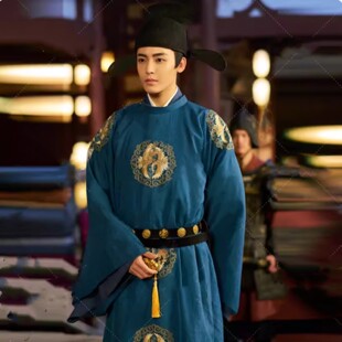 唐制汉服官服宋朝公子少爷服圆领长袍王爷大臣唐朝圆领袍公子古装