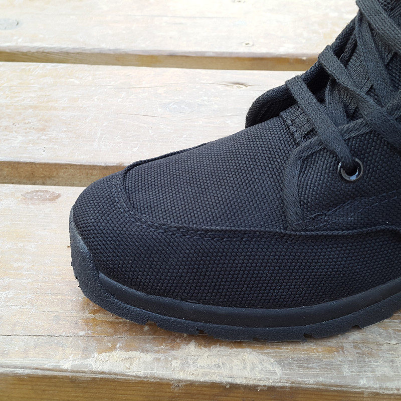 Boots militaires pour homme en toile - Ref 1400557 Image 4