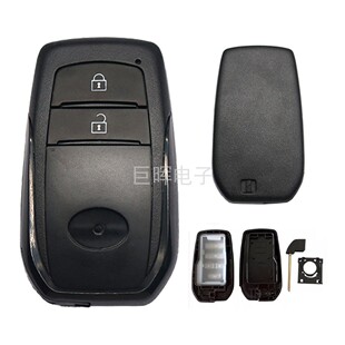 丰田坦途红杉钥匙壳卡罗拉锐放锋兰达智能遥控钥匙外壳