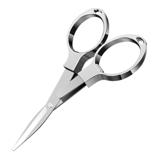 钓鱼剪刀可折叠不锈钢多功能铅皮剪刀鱼线剪大力马PE线8字小剪刀