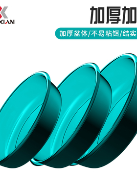 垂弦 饵料盆开饵盆三件套不粘拌料散炮盆大号钓鱼饵盒折叠拉饵盘