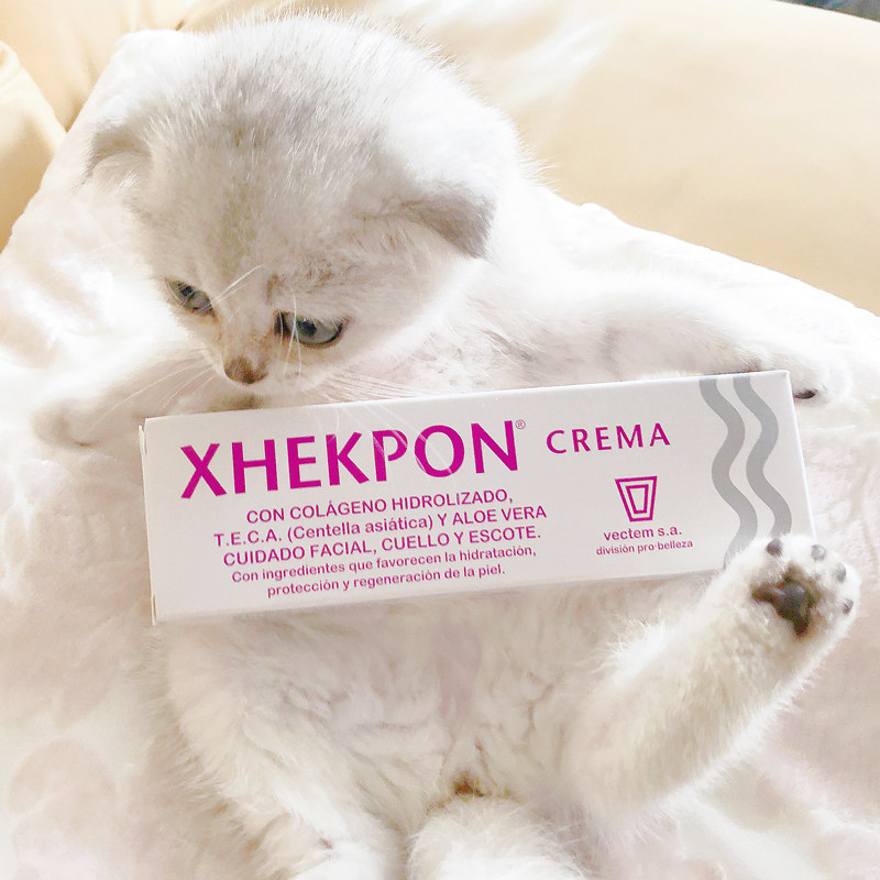 [大黑兔在马德里颈霜]现货包邮西班牙Xhekpon颈纹霜冰月销量42件仅售79元