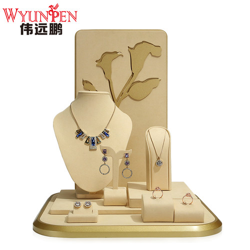 伟远鹏珠宝展示道具橱窗首饰架