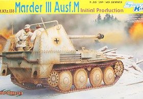 DRAGON/威龙 6464 Sd.Kfz.138 貂鼠IIIM 7.5cm自行反坦克炮初期型