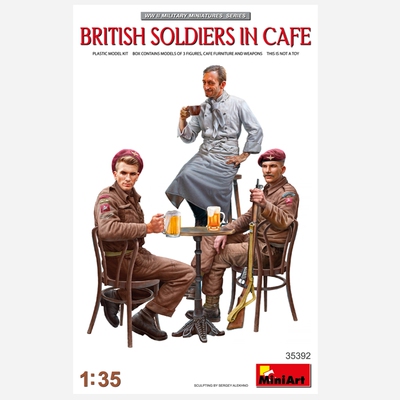 MINIART35392英国士兵人物咖啡
