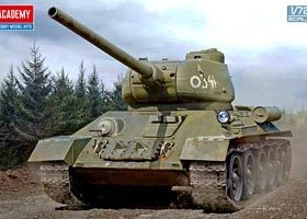 ACADEMY/爱德美 13421 二战苏联 T-34/85 中型战车 (1/72)