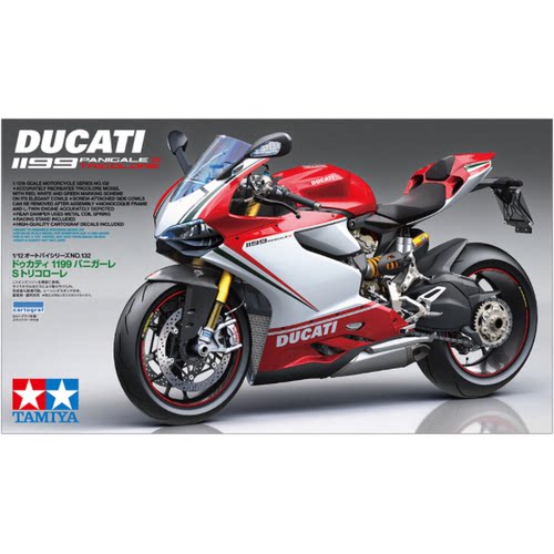TAMIYA/田宫 14132 DUCATI 1199 Panigale S Tricolore摩托车拼装 - 封面