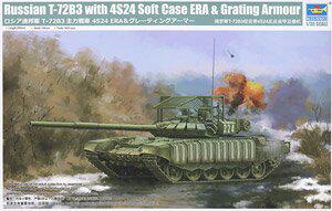 小号手09610T-72B3主战坦克