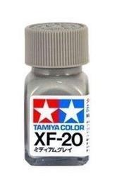 TAMIYA/田宫 80320 XF-20 中灰色 10ml珐琅系油性模型油漆
