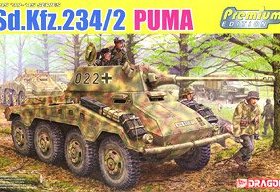 DRAGON/威龙 6943 Sd.Kfz.234/2 美洲豹 八轮远程装甲侦察车