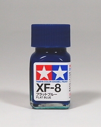 TAMIYA/田宫 80308 XF-8 消光蓝色 10ml珐琅系油性模型油漆