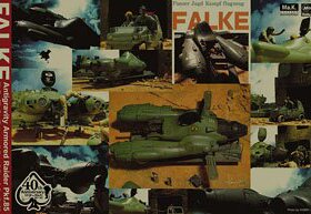长谷川 64125 反重力装甲攻击机 Pkf.85 Falke